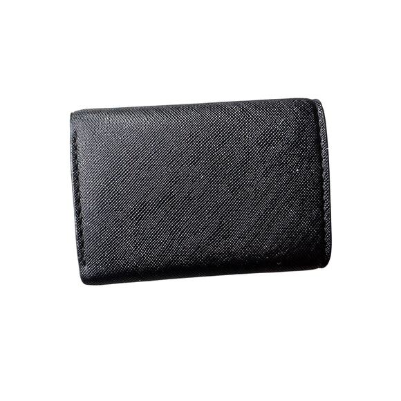 Marc Jacobs Black Mini Trifold Compact Wallet - Picture 11 of 11